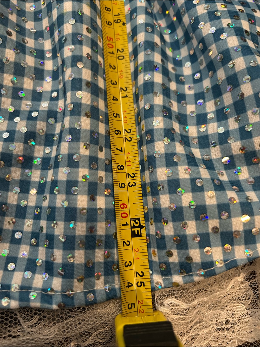Wizard of Oz Dorothy Girls Costume Dress Size M Medium 7/8 - Picture 10 of 10